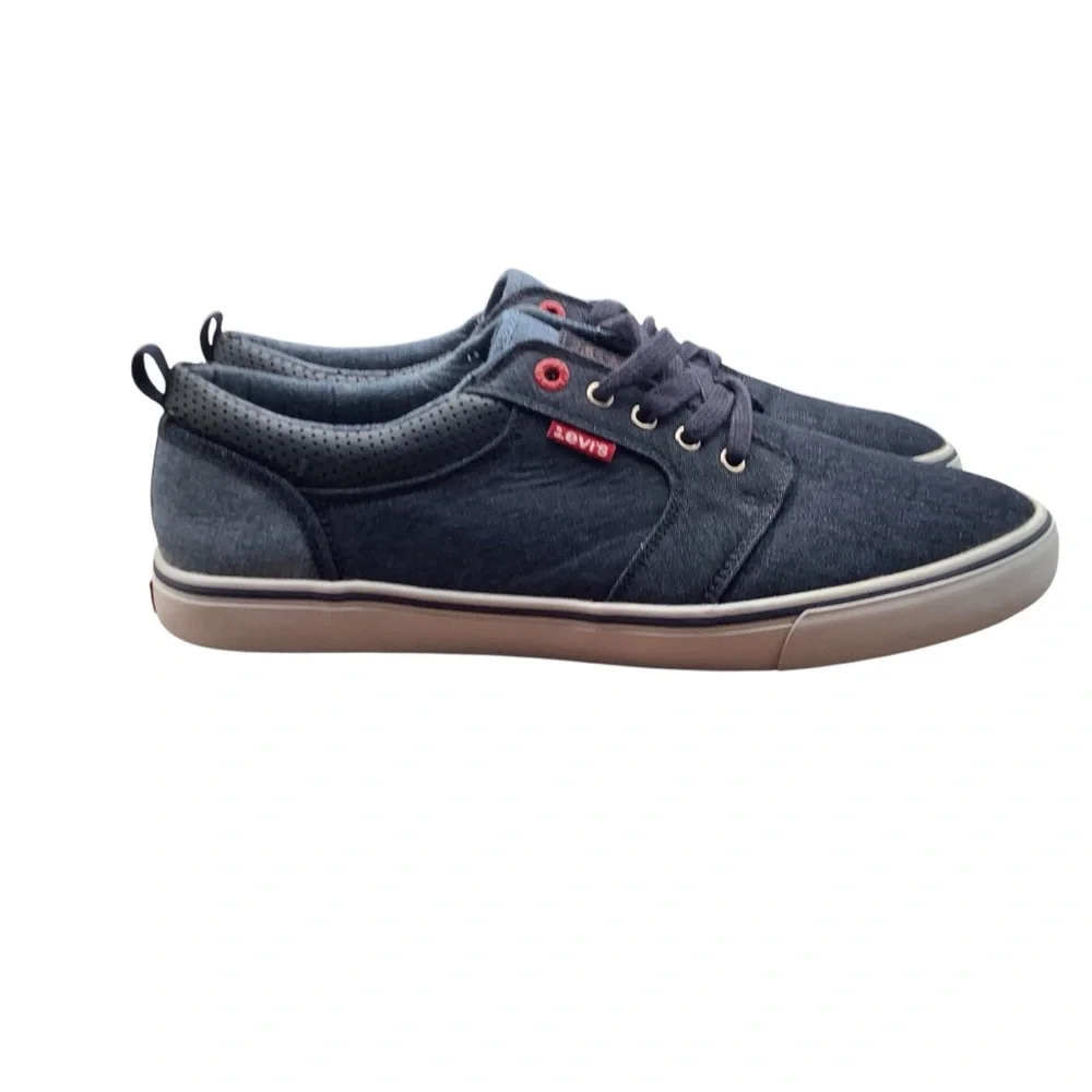 Levi's Black Canvas‎ Athletic Shoes